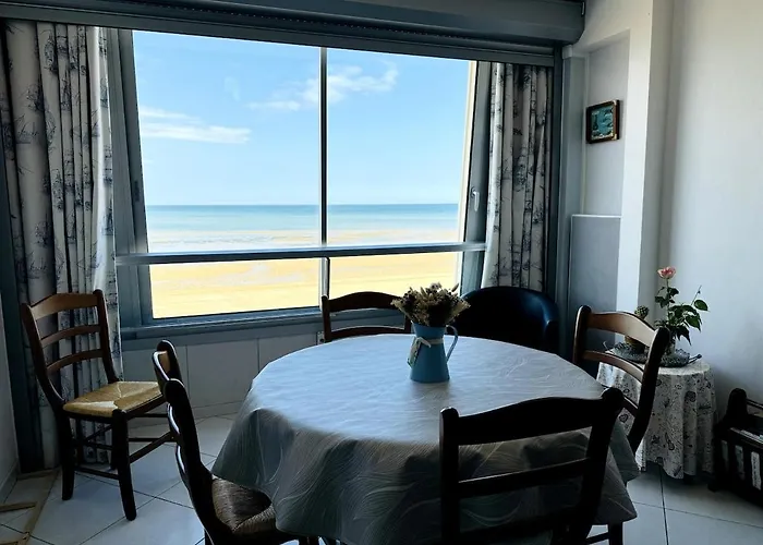 Face A La Mer, Les Pieds Dans L'eau Lägenhet Courseulles-sur-Mer